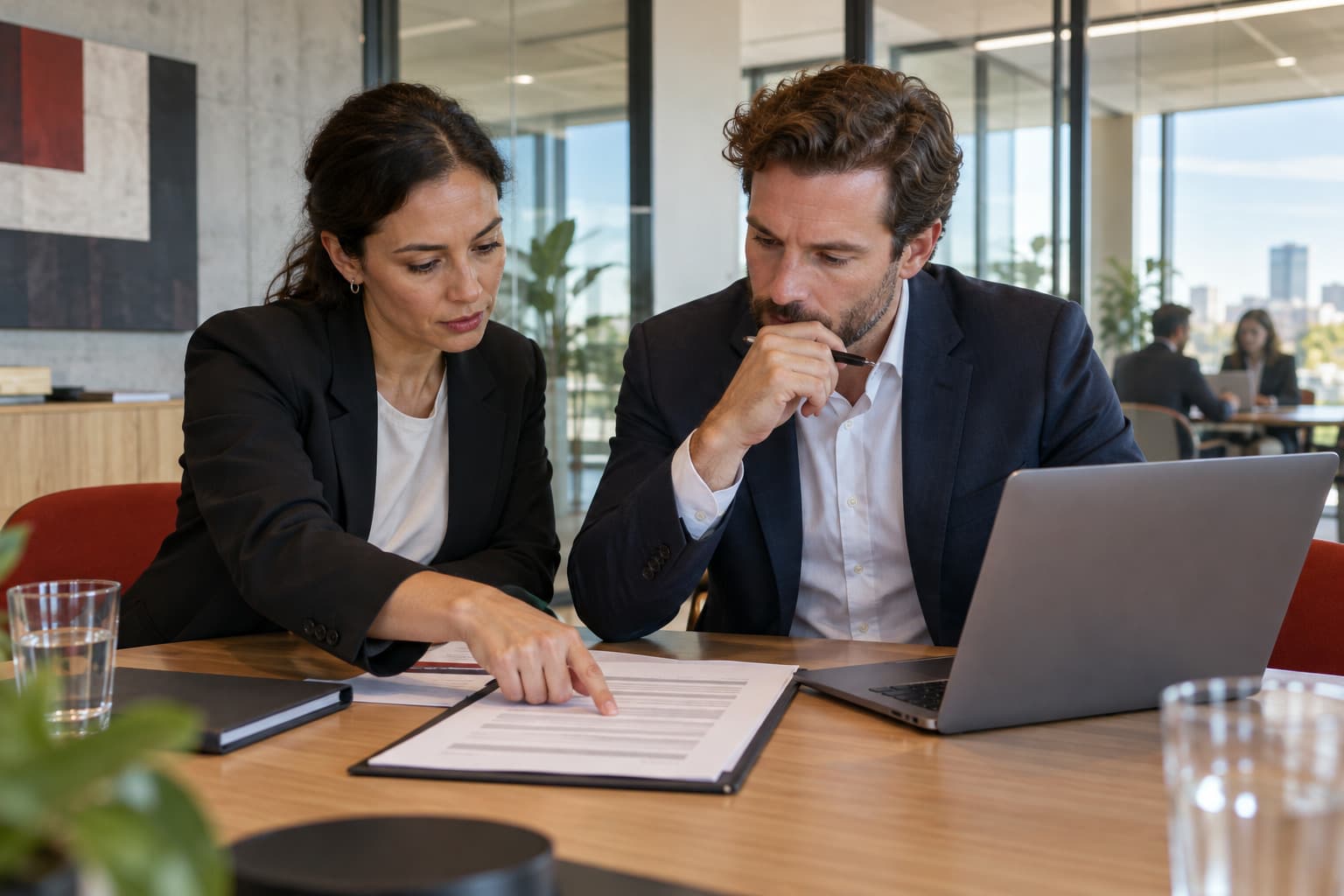 A governance and compliance review in an Australian office