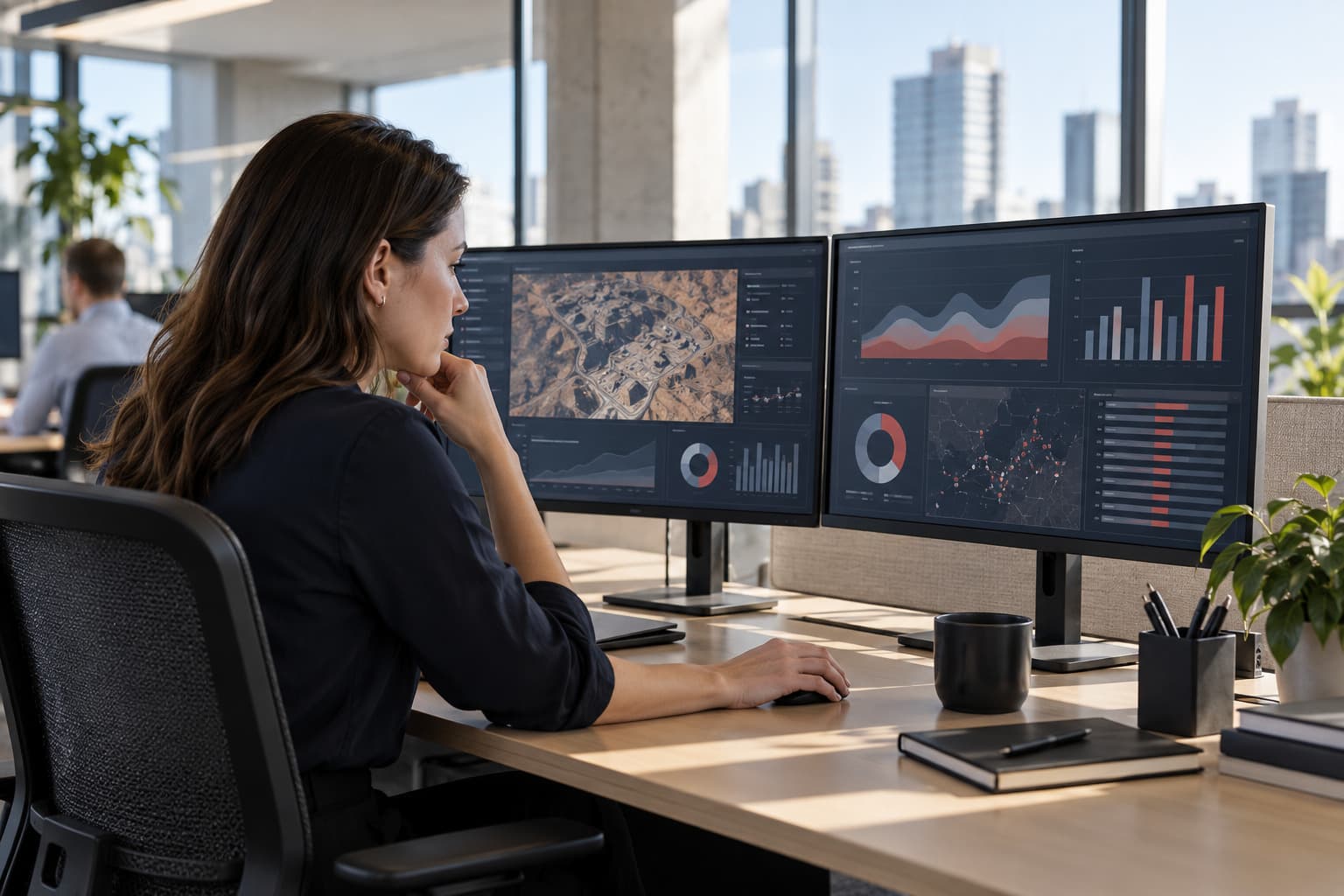 A back-office analyst supporting Australian mining and resources operations
